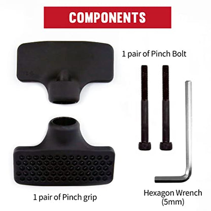 GD Pinch Grip trainer for GD IRON GRIP Strengthener finger thumb exerciser | Rock climbing, bouldering training equipment, Hand Gripper Accessory, Pinch Block train, Wrist Grip Strength attachment