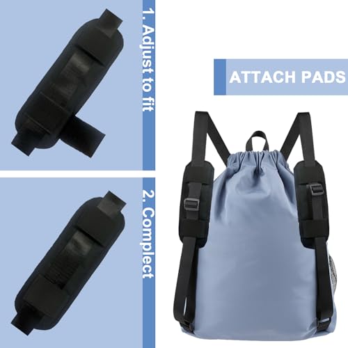 2 Pack Shoulder Strap Pads – Backpack, Camera, Guitar Straps Shoulder Pads – Lightweight, Breathable, Adjustable Fit for Comfort