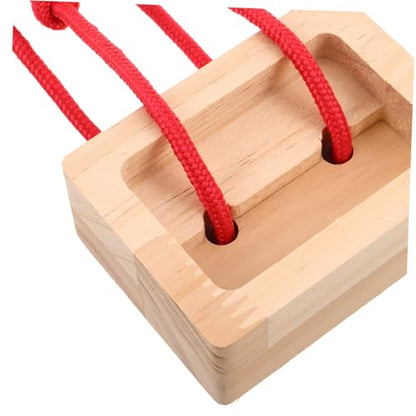2pcs Wooden Climbing Hangboard for Finger Strength Training with Modular Design, Simulated Finger Hold Exerciser for Indoor and Outdoor Climbing Practice