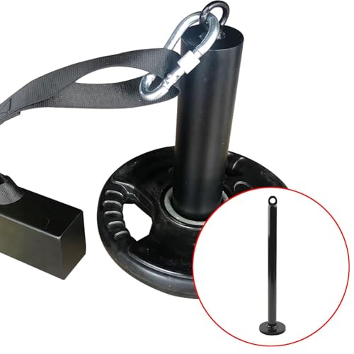 harayaa Weight Loading Pin Professional Weight Plate Loading Pin Weights Gym Equipment Heavy Duty Metal for Durability Suitable for Cable Pulley System - size: 2.5 cm Dia