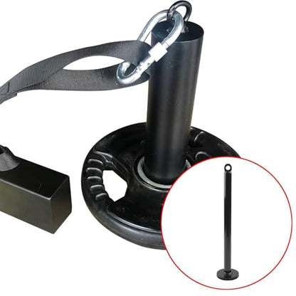 harayaa Weight Loading Pin Professional Weight Plate Loading Pin Weights Gym Equipment Heavy Duty Metal for Durability Suitable for Cable Pulley System - size: 2.5 cm Dia