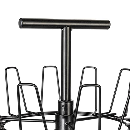 Household Essentials 4-Tier Shoe Storage Tree, Matte Black - color: Matte Black