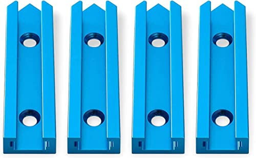 POWERTEC 71698V 3" T-Track Intersection Kit with Predrilled Mounting Holes, for Universal T-Track, Woodworking Jigs and Fixtures - style: 3" Intersection Kits