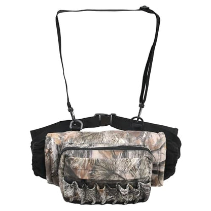 Camo Waist Pack Bag with Handwarmer,Hunting Fanny Pack with Adjustable Belt,Lightweight Hunting Waist Pouch Bag for Winter Outdoor Hiking Climbing Fishing