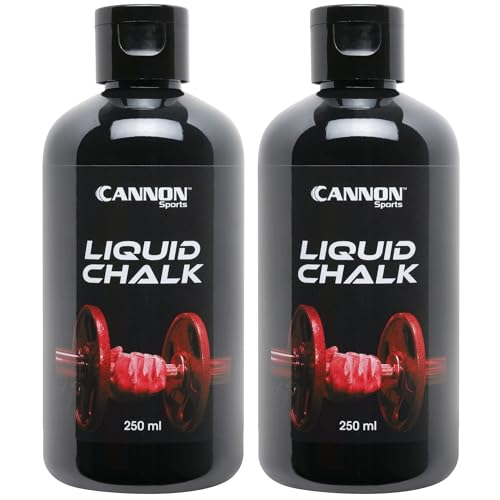 Cannon Sports Liquid Gym Chalk – Pro Non-Slip & Sweatproof Grip – Quick Dry Mess-Free Hand Chalk for Weightlifting, Powerlifting, Rock Climbing, Gymnastics, Pole Dancing & Training - size: 500 ML