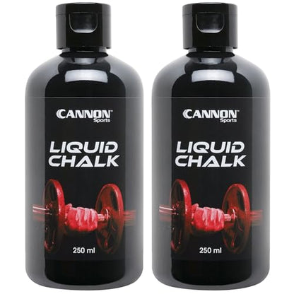 Cannon Sports Liquid Gym Chalk – Pro Non-Slip & Sweatproof Grip – Quick Dry Mess-Free Hand Chalk for Weightlifting, Powerlifting, Rock Climbing, Gymnastics, Pole Dancing & Training - size: 500 ML