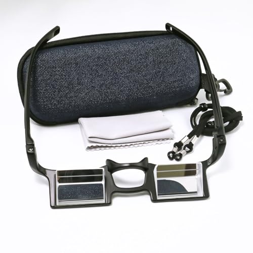 Belay Glasses for Rock Climbing, 90 Degree Upward Prism Glasses for Outdoor Climbing Light Weight Climbing Belay Glasses Prevent Neck Fatigue for Rock Climbers