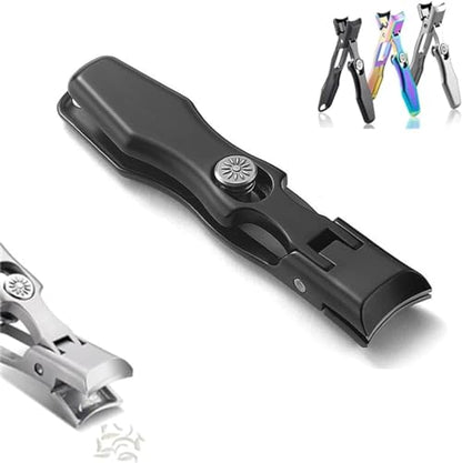 Nail Clippers, Stainless Steel Nail Clippers, Portable for Thick Nails - color: A