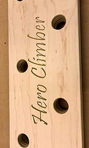 Climbing Peg Board, 8"x60" Climbing Pegboard. New Laser Engraving Options!
