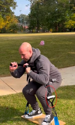 Barbell Loading Hook Straps (Pair) for Squat Harness V3/ V4