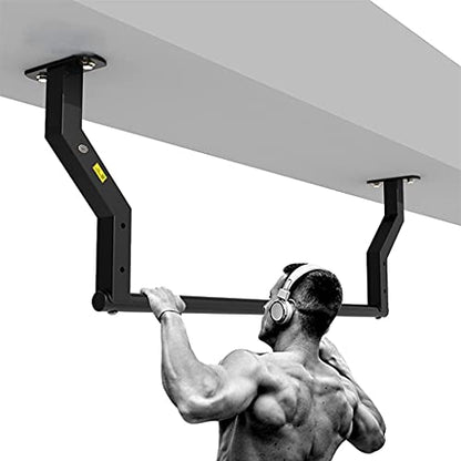 Pull Up Bar Home Exercise Bar Ceiling Mount Pull-up Pole Wall-Mounted Single-Pole Pull-ups Pull-up Trainers Very Suitable for Indoor and Outdoor Home Gyms
