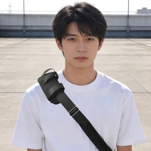 Bag Shoulder Strap Replacement Adjustable Strap with Padded Metal Hooks for Crossbody Bags Messenger Bags Laptops - color: 03# Black Pad Only - 2 Packs