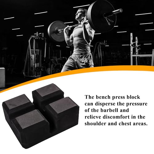 Bench Press Block Improve Single Training Assistant Foam Pad Brisk for Bench Board Home Gym Workout Fitness