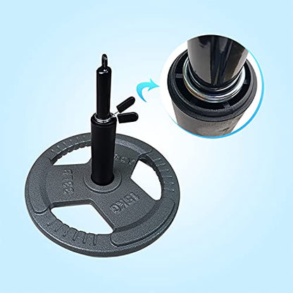 Weight Loading Pin for LAT Pulldown Pulley System, Cable Machine Attachment Gym Pin fit 1 Inch and 2 Inch Weight Plate for Strength Training