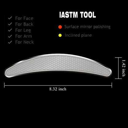 BYYDDIY 3 in 1 304Stainless Steel Muscle Scraper Tools Set,Scraping Massage Tools for Physical Therapy,Derma Edge Massage Tool & GuaSha Massage Scraper Tool,IASTM Tools,Guasha Tool for Body - style: SDC1
