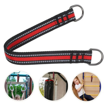 GALPADA 2Pcs Heavy Duty Connector Strap Versatile Safety Strap for Swings Hammocks and Aerial Durable Buckles for Outdoor Use Easy Setup and Reliable