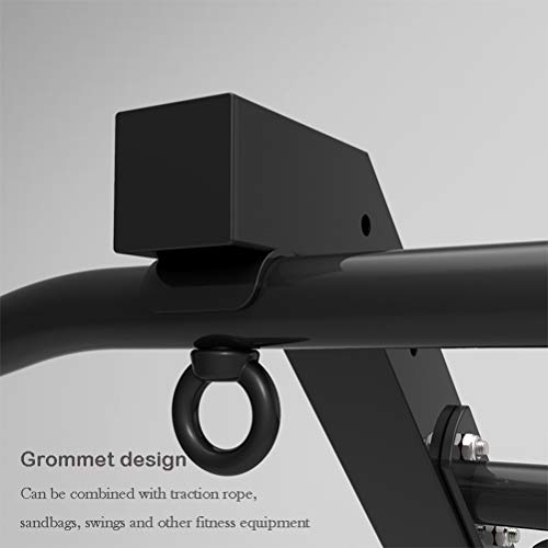AGYH Wall-Mounted Horizontal Bar, Climbing Inclined Ladder Aircraft Frame Pull-up, Traction Rope Fitness Ring, Load 200kg
