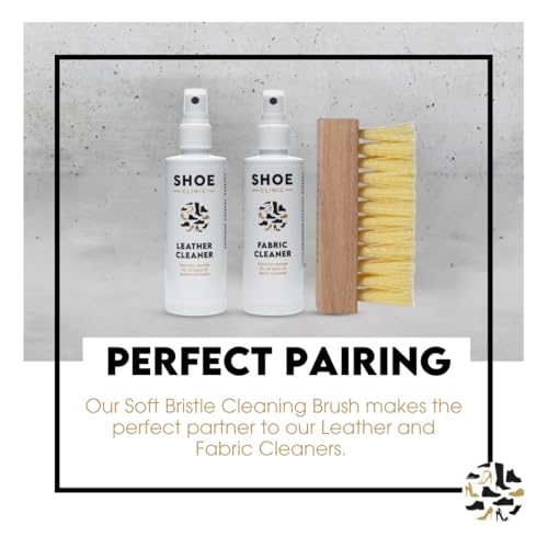 Soft Bristle Brush – Cleaning Brush – Hand Brush – Deep Cleans and Easily Lifts Dirt from All Types of Footwear