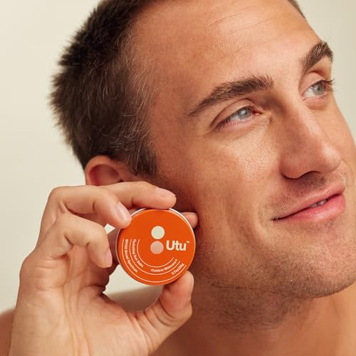 UTU - Sun Balm Face & Lip Protector SPF 50 Mineral Sunscreen (20g | 0.7oz) | Hydrating with Vitamin E, Snow Mushroom + Ceramide NP | Reef Safe, Cruelty Free, Broad Spectrum