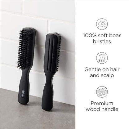 Diane 100% Soft Boar Bristle Styling Brush - color: Styling Brush, size: 1 Count (Pack of 1)