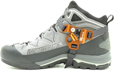 KONG Desconocido Futura Foot Work-Blocker Right Foot Aluminium Climbing Accessories, Adults Unisex, Orange (Orange), One Size | slacklines