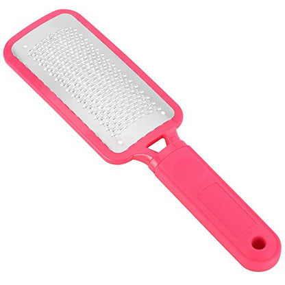 Colossal Foot File Foot Scrubber Pedicure Tools Professional Foot Rasp Grater Callus Remover Heal Scrapper for Cracked Skin - color: Pink