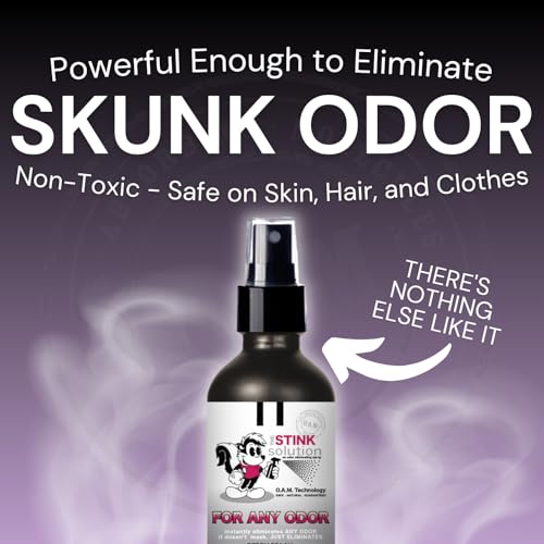 The Stink Solution Tranquility For Any Odor Eliminating Spray For Sweat, Urine, & Foul Odors. Safe To Spray On Hands, Clothes, Furniture, Mattresses, & More. Works Instantly. - 2 16 oz Bottles | Eliminates Sweat, Urine and Foul Odor at the Source. All Pur