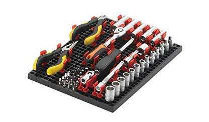 Ascend Tools Organizer Genie 1/4" Socket Holder Pegboard Accessory – Holds 1/4" Drive Sockets (50 Per Pack), Tool Storage Organizer - style: 1/4'' drive socket holders - 50 pieces