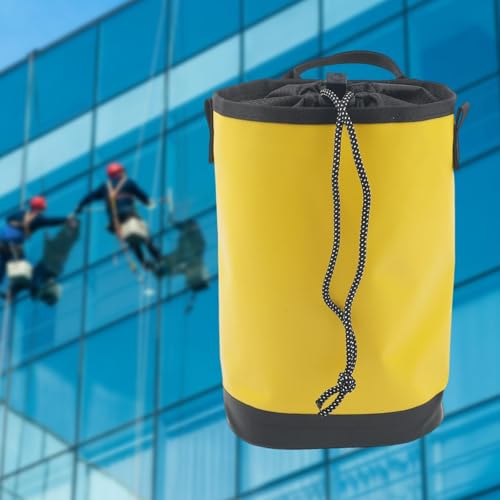 Climbing Rope Storage Bag Drawstring Pouch Gardening Camping 5L Large Capacity Construction Rope Organizer Tool Storage Bag