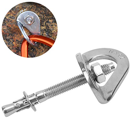 Brrnoo Rock Climbing Hold, Climbing Hold with Bearing Capacity Stainless Steel Wall Holds for