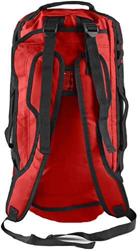 Element Equipment Trailhead Duffel Bag Shoulder Straps Waterproof Red Small - color: Red, size: Small 30 Liters
