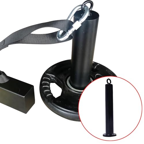 harayaa Weight Loading Pin Professional Weight Plate Loading Pin Weights Gym Equipment Heavy Duty Metal for Durability Suitable for Cable Pulley System - size: 4.8 cm Dia