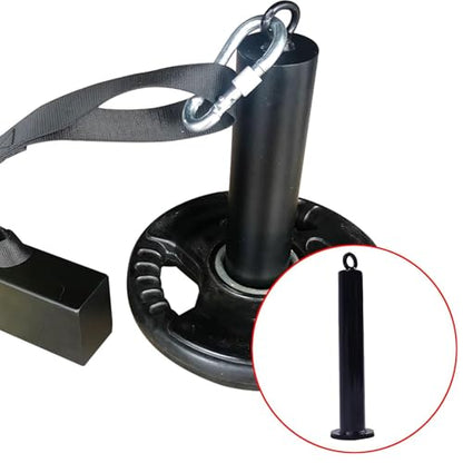 harayaa Weight Loading Pin Professional Weight Plate Loading Pin Weights Gym Equipment Heavy Duty Metal for Durability Suitable for Cable Pulley System - size: 4.8 cm Dia