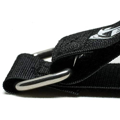 Premium Cinch Straps 2" x 30" with Stainless Steel Metal Ring (Buckle), Reusable Durable Hook and Loop, Multipurpose Securing Straps 6 Pack - Plus 2 Bonus 3/4" x 8" Straps - size: 2" x 30"