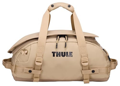 Thule Chasm Duffel bag, Weather-resistant materials, Easy packing, Converts to backpack, Internal pockets, Travel-ready - color: Gentle beige, size: 30L