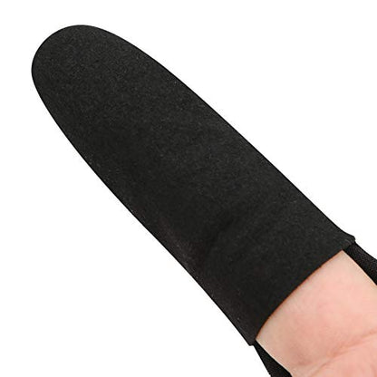 Milltrip 3Pcs Fishing Single Finger Protector, Non-Slip Unisex Elastic Glove for Fishing, Cycling, and Outdoor Activities, Quick-Dry Polyester Fabric