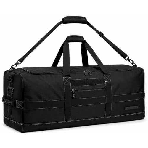 Tufformation 132L 36" Heavy Duty Extra Large Duffle | Upgrade Zipper with Durable and Water Resistant, Camping Bag, Travel Storage, Tent Storage, Sports Equipment Bag for Coaches