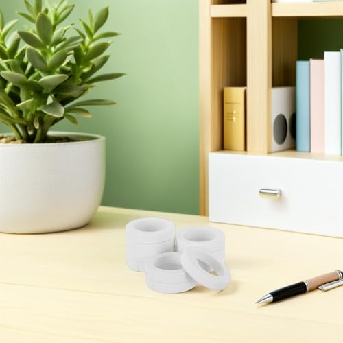 TEHAUX Skin Adhesive Tape 0.9cm X Roll, 30pcs Pressure-Sensitive Climbing Wrap Roll for Athletic Sports, Extra Strong Grip Finger Fixing Tape, White, Suitable for Rock Climbing
