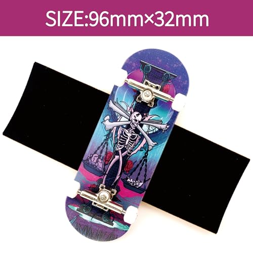 32mm Pro Fingerboard 12 Constellation Series Wooden Finger Board (Libra) - color: Libra