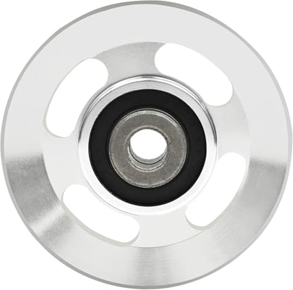 Aluminium Alloy Gym Pulley 90 mm，2‑Pack / 4‑Pack / 6‑Pack - color: Silver