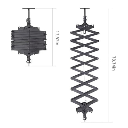 XPSYQIC Photography Ceiling Rail System 2M Lifting Constant Force Hinge kit | Safety Rope Accessories for Live Broadcast Studio Photography Flash Specialized Equipment