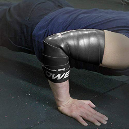 POWER GUIDANCE Muscle Floss Bands - Compression Bands - Mobility & Recovery Bands - for Improving Movement, Increasing Circulation & Reducing Soreness - color: Black Medium Resistance (2)