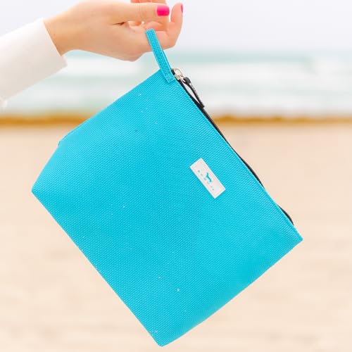 SCOUT Go Getter Pouch, Breathable Water-Resistant Fabric, Convenient Finger Loop - color: Pool