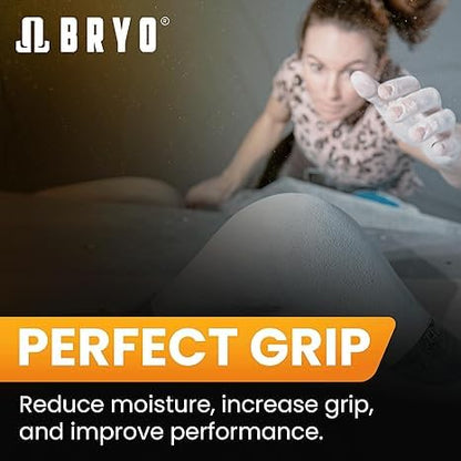 BRYO Spartan Grip Loose Chalk Bag Refill - 14.1oz - Premium Sports Chalk for Enhanced Grip - Ideal for Weightlifting, Climbing, Gymnastics, and More | Loose 14.1 oz sports chalk improves grip for weightlifting, climbing, gymnastics, powerlifting, and trai