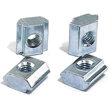 30pcs 2020 Series Sliding T Nuts Metric M3 Thread Slide in Hammer Head T-Nut for Standard 6mm T-Slot Aluminum Extrusion Profile （2020 Series M3） - size: 2020 Series M3