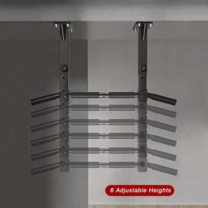 Ceiling Mounted Pull Up Bar, Joist Mount Chin Up Bar