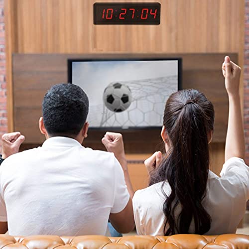 LED Digital Countdown Wall Clock Fitness Timer Stopwatch for Gym (2.3inch Digital High) - size: 2.3inch Digital High