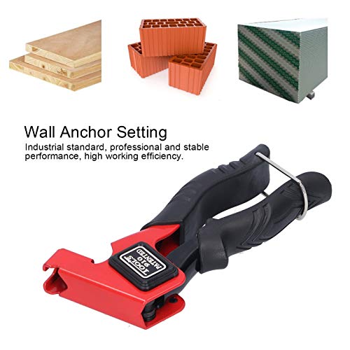 Bolt Tool Wall Anchor Fixing Alloy Steel Ergonomic Rivet Gun Wall Anchor Setting Expansion Screw Tightening Gun Industrial Riveting Tool