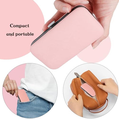 Manicure Set 8 in 1 Nail Clipper Set,RedFlow Nail Clippers,Fingernail & Toenail Clippers,Manicure Tools,Pedicure Tools,Suitable for Travel Manicure Kit,Nail Set Kit with Everything Profe (Pink) - color: Pink