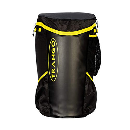 TRANGO Crag Pack 2.0-45L Climbing Backpack with Rope Bag Compartment, Mini Tarp, Shoe Pouch, Rock Climbing & Bouldering, Black/Yellow - color: Black/Yellow